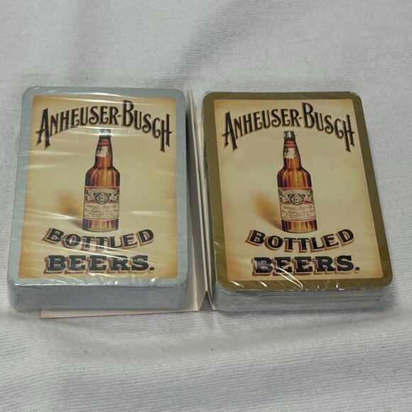 Anheuser-Busch Bottled Beers 1988 Double Deck Classic Playing Cards Collector - Picture 4 of 10